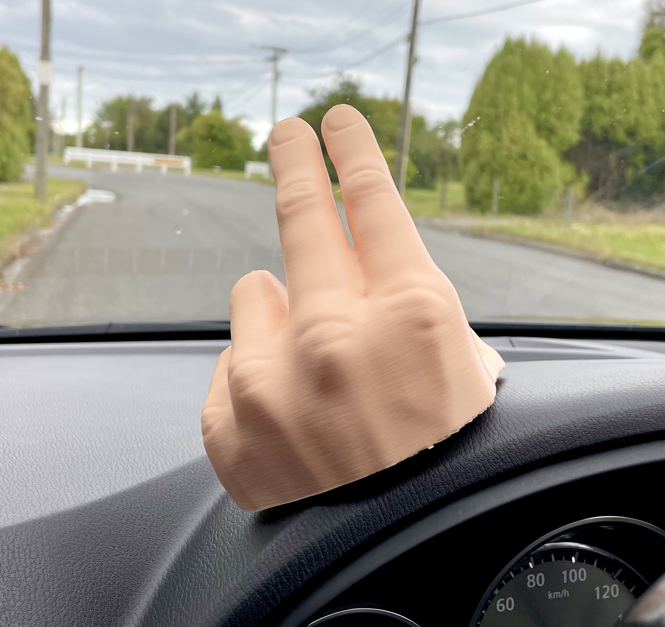 Tamztu Signe de doigt pour voiture