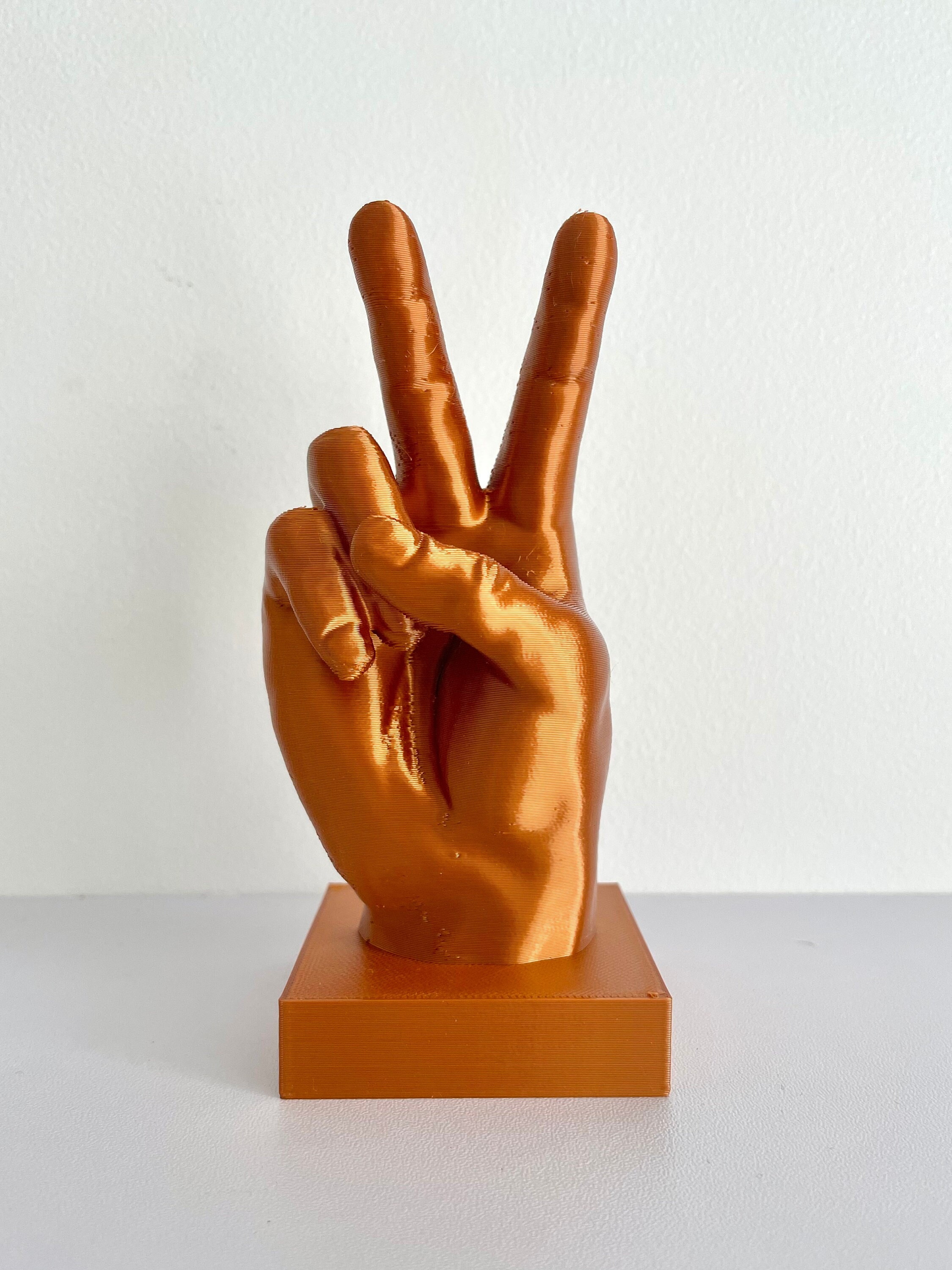 Peace Hand Statue - Etsy