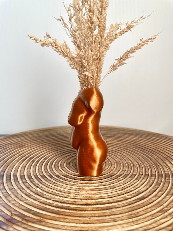 女性のボディ花瓶デジタルファイル、女性の花瓶、女性の胴体、女性の