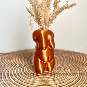 Woman Body Vase Digital File, Woman Vase, Female Torso, Woman Torso, Pot for Dry Flowers, Statue Vase, 3D Printing File, Stl,