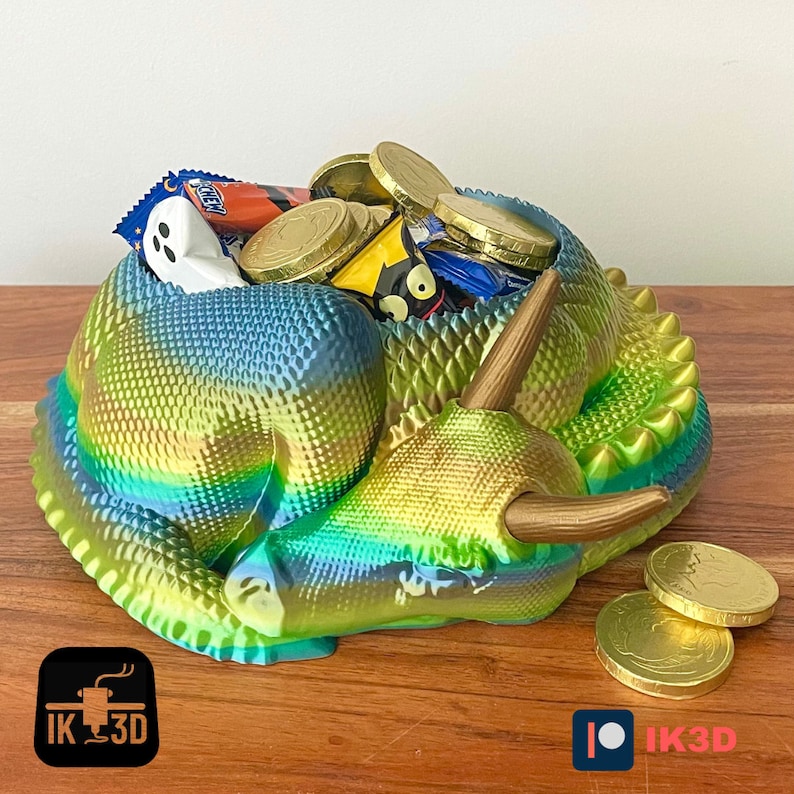 Dragon Candy Bowl STL 3D Printing Files Dragon Decor Candy Etsy Australia