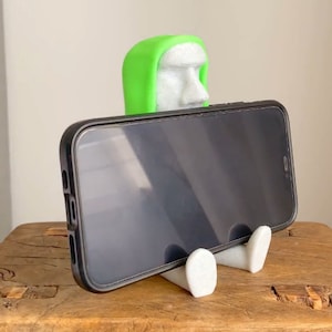 3D Printing STL Moai Phone Holder, Easter Island Sculpture, Moai Statue, Cute Moai Hoodie 3D Printing Files, Easter Island Moai Home Decor