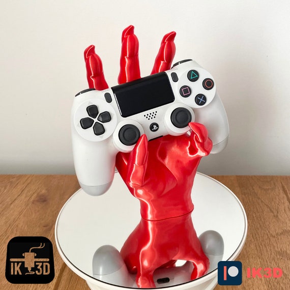 STL 3D Printing Demon Hand Controller Holder, Statue STL, Creepy Decor Gaming Gift Ideas, Best Stl Digital Files for 3D Printing