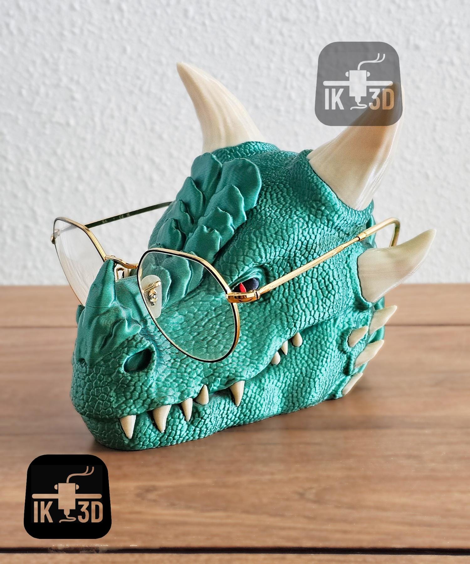 Dragon Glasses Holder STL for 3D Printing, Phone Holder STL