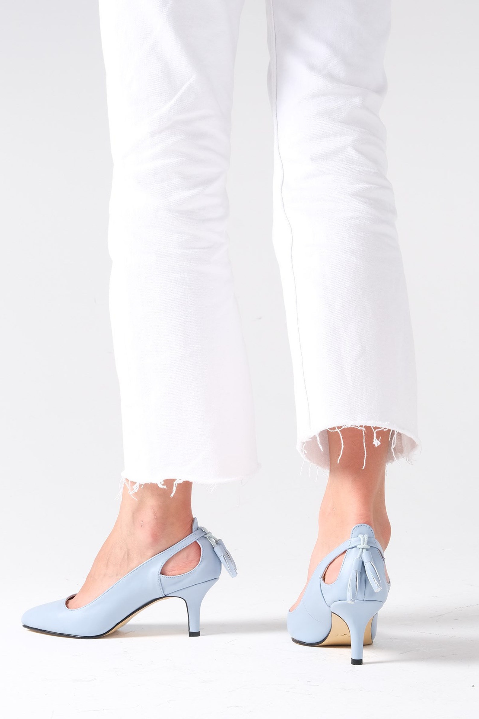 Blue Bridal Shoes Baby Blue Kitten Heel Wedding Flats for Etsy