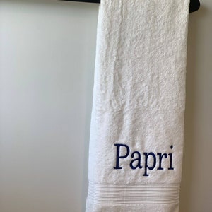 Personalised towels, Embroidered towels , Personalised embroidered towels, Towels for gift,Custom towels image 5