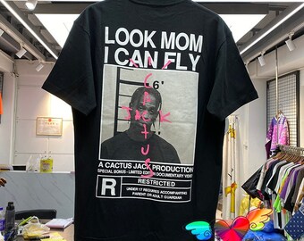 Cactus jack tshirt - Etsy Nederland