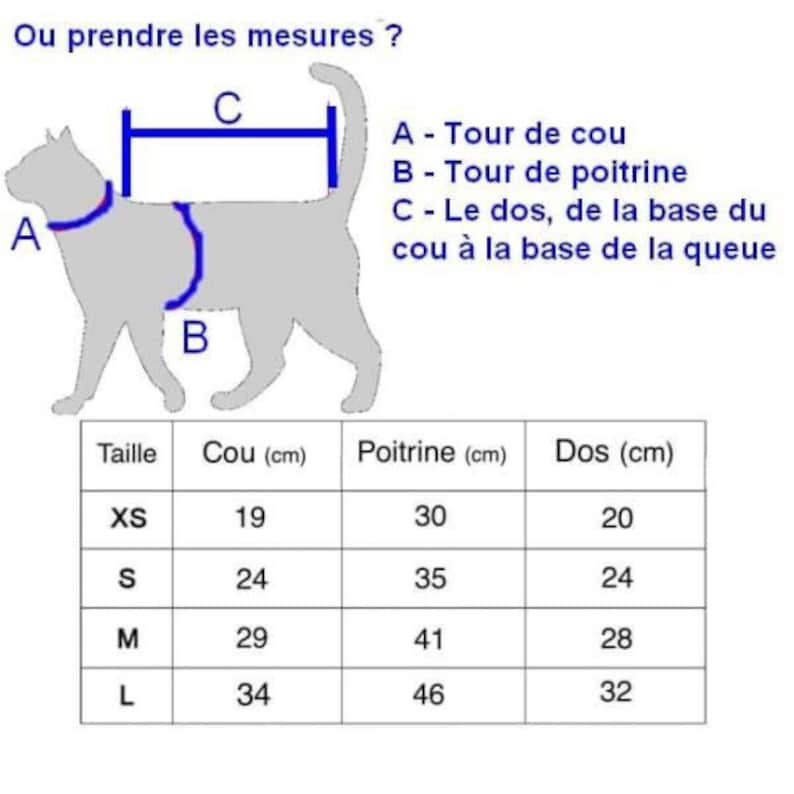PDF Body Post Chirurgie Stérilisation pour Chats/Chattes et petits chiens . Patron en PDF Explications du montage en Français et Anglais image 8