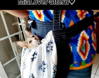 PATTERN Carrier bag for cats and dogs in PDF