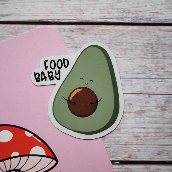 Avocado Magnet „Food Baby“ - Kühlschrankmagnet