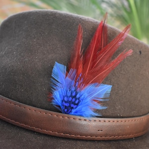 Handgefertigte Hutfedern: Western Style Cowboy Hut Accessoire