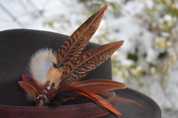 Hat Feathers for Men, Women, Unisex, Handmade, Western Style