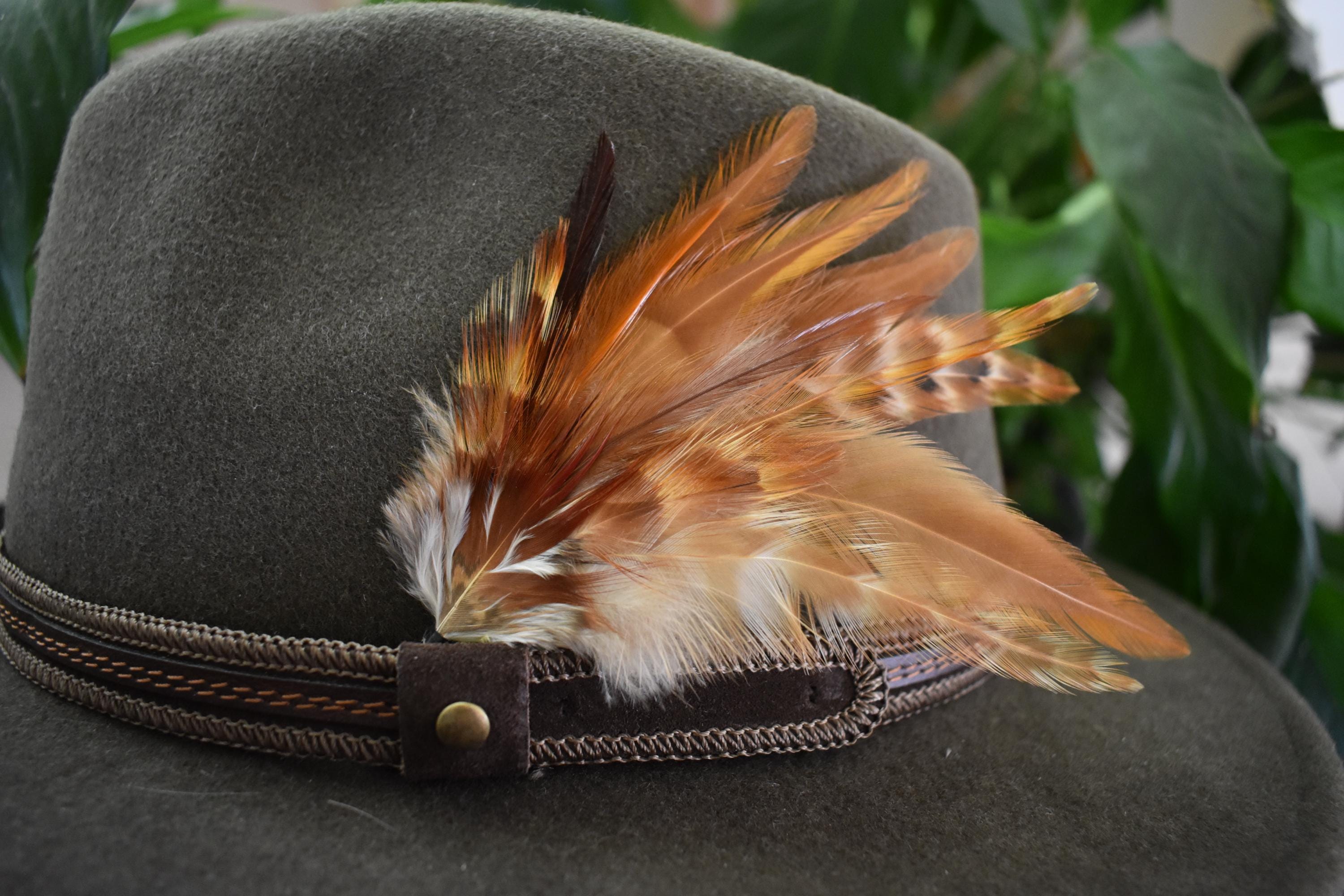 Hat Feathers for Men, Women, Unisex, Handmade, Western Style 