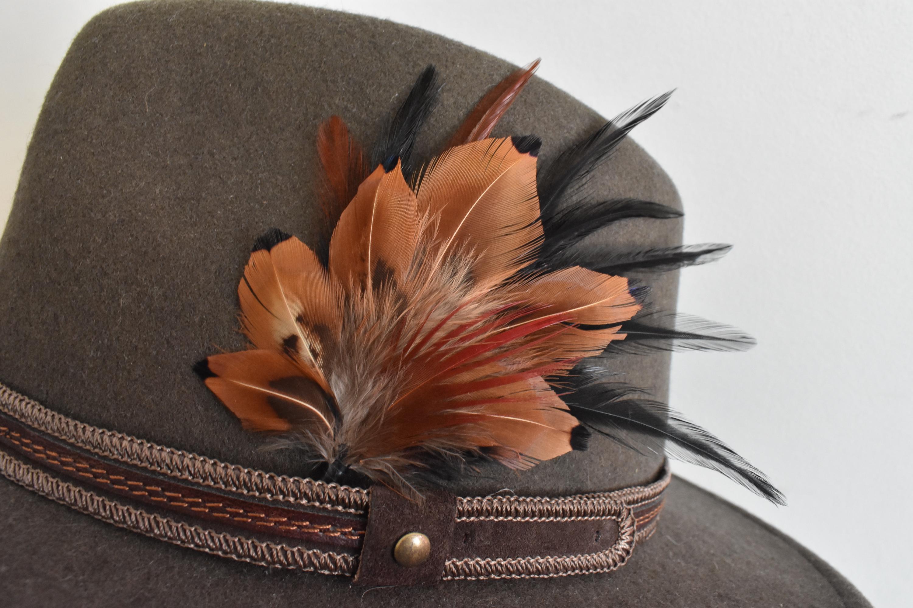 Hat Feathers for Men, Women, Unisex, Handmade, Western Style