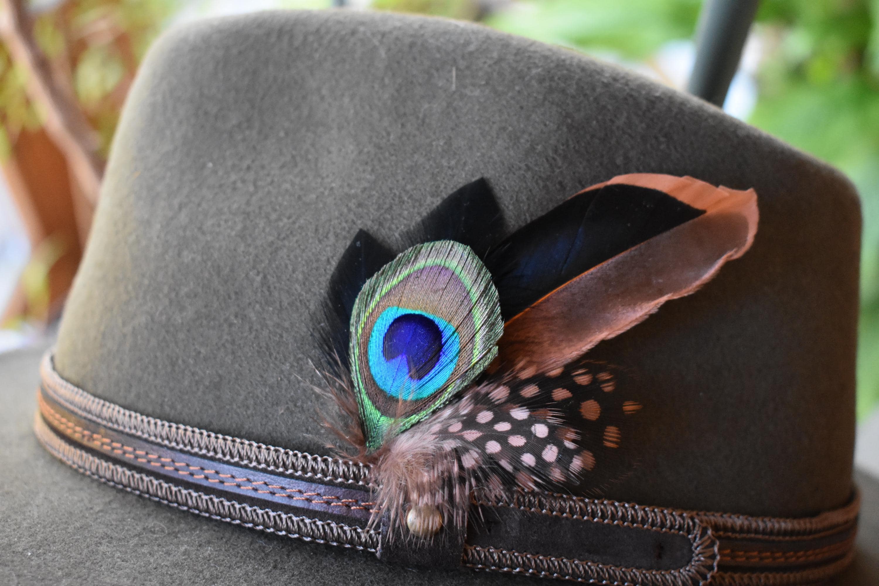 Hat Feathers for Men, Women, Unisex, Handmade, Western Style  display picture 1