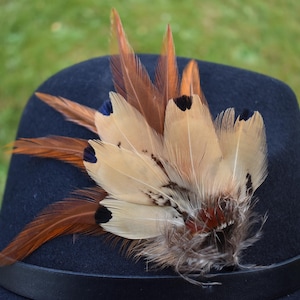 Handmade Hat Feathers: Western Style Fedora, Trilby, Cowboy Hat