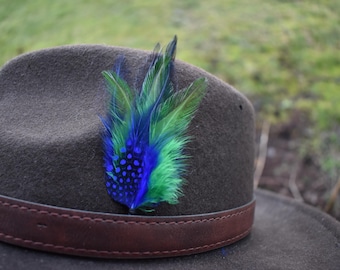 【if you have/Feather Hat】 Feather Hat or Lapel Trim - BP5200 Brown ZUCKER® - Etsy