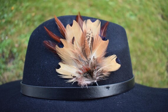Handmade Hat Feathers: Western Style Fedora, Trilby, Cowboy 