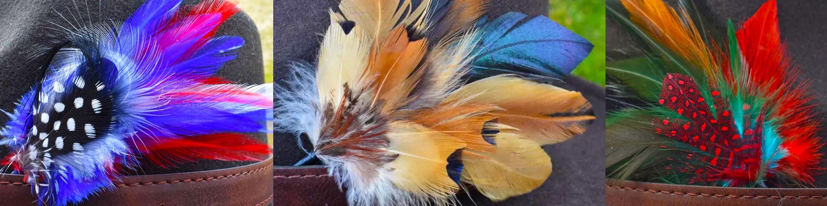 Feathered derbybHat in Plum and Teal weird science Grade 4 and 5 crazy hats. Its impossible to choose a winner  main image 4