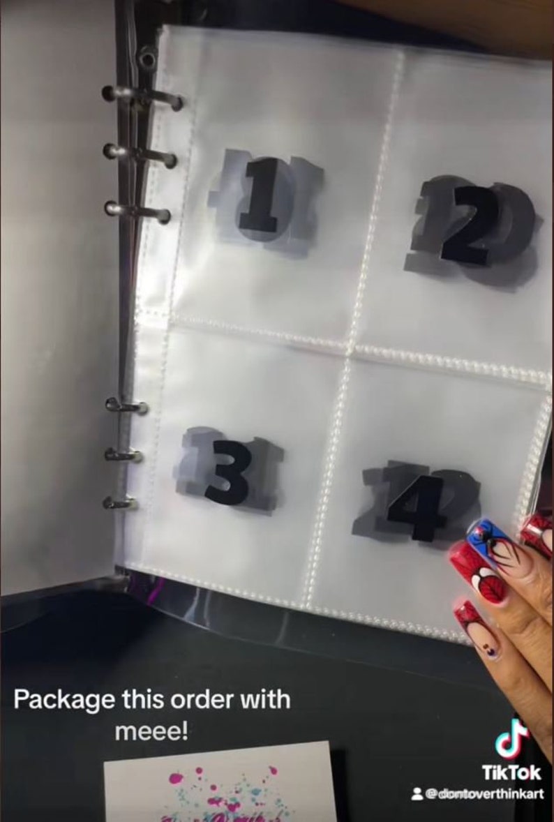 100 Envelope Challenge Numbered Slots: A5 Budget Binder Refills - Etsy