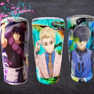 Custom Insulated Tumbler: Handmade Paint Design, 16-Ounce