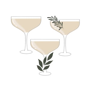 Martini Glass Cookie Cutter