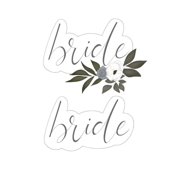 Bride Plaque Cookie Cutters