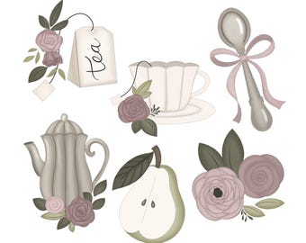 Mother's Day Tea Cookie Cutter