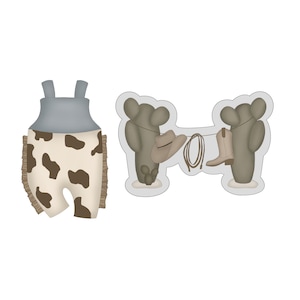 Western Baby Cookie Cutters