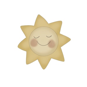 Cute Sun Cookie Cutter
