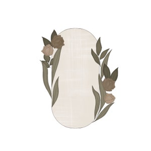 Floral Pill Cookie Cutter