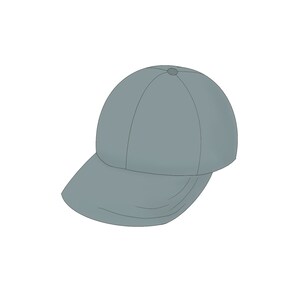 Flat Bill Cap Cookie Cutter