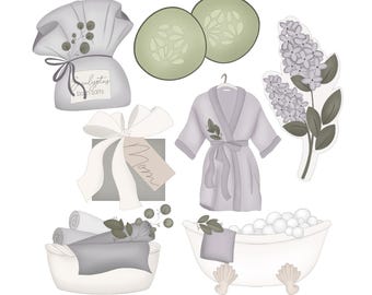 Spa Day Cookie Cutters