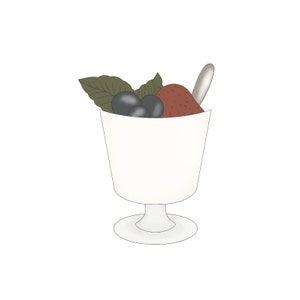 Fruit Parfait Koekjes Uitsteker