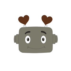 Valentine&#39;s Robot Cookie Cutter