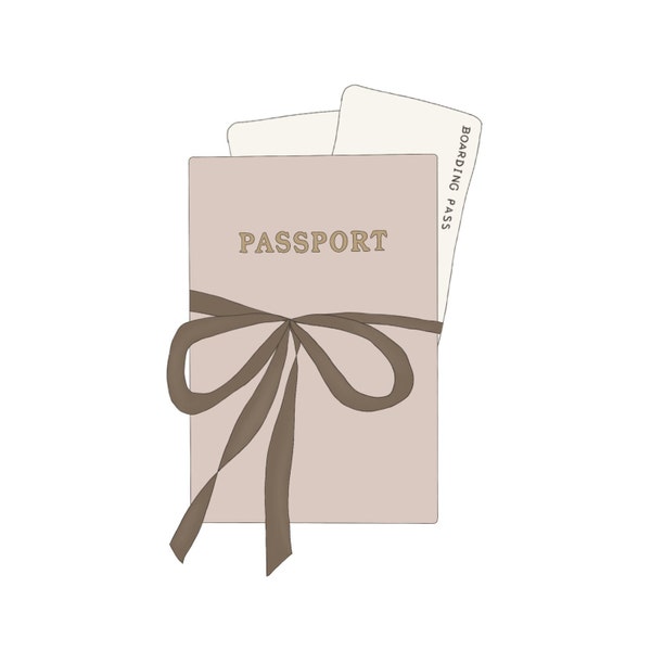 Passport Bundle Cookie Cutter