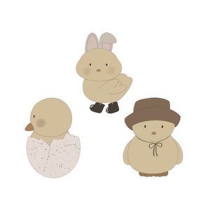 Mini Chick Cookie Cutters
