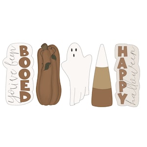 Tall Halloween Cookie Cutter Set