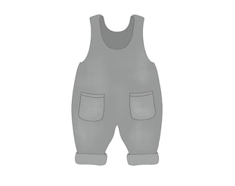 Baby Romper Cookie Cutter