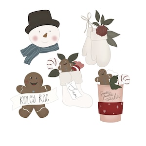 Cozy Christmas Cookie Cutters