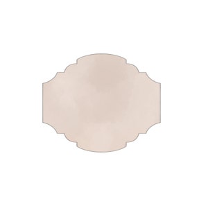 Zenya Plaque Cookie Cutter
