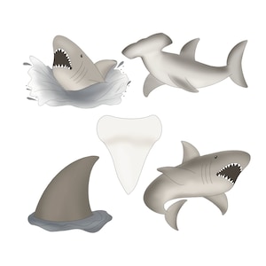 Shark Set Cookie Cutters