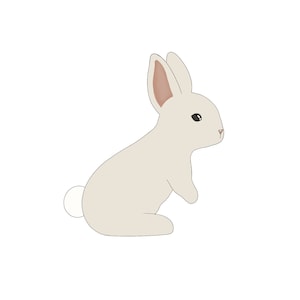 Sitting Rabbit Cookie Cutter Lunar New Year