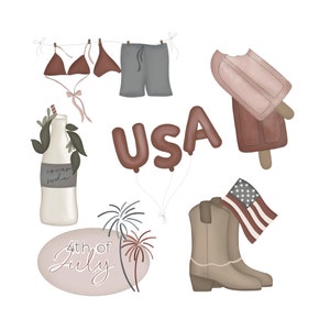4th of July Cookie Cutters