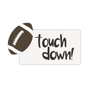 Football Plaque Cookie Cutter