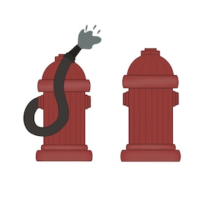 Fire Hydrant Cookie Cutters