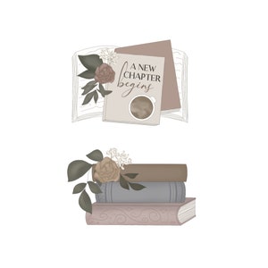 Book Stack Cookie Cutters