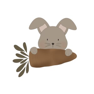 Carrot Bunny Cookie Cutter