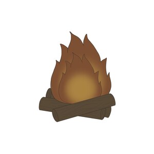 Camp Fire Cookie Cutter