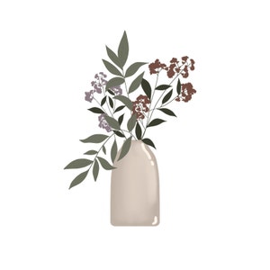 Floral Vase No.2 Cookie Cutter